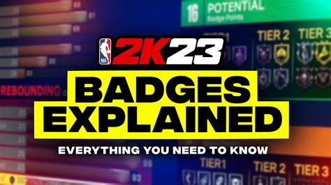 nba 2k23 personality badges explained.